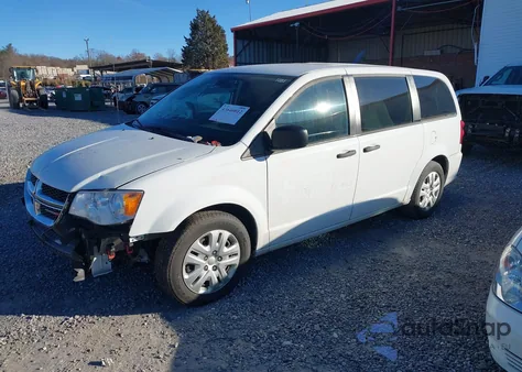 2020 Dodge Grand Caravan Se из США, поврежденный, VIN 2C4RDGBG5LR230674